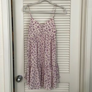 Pink Lily Tiered Dress Small